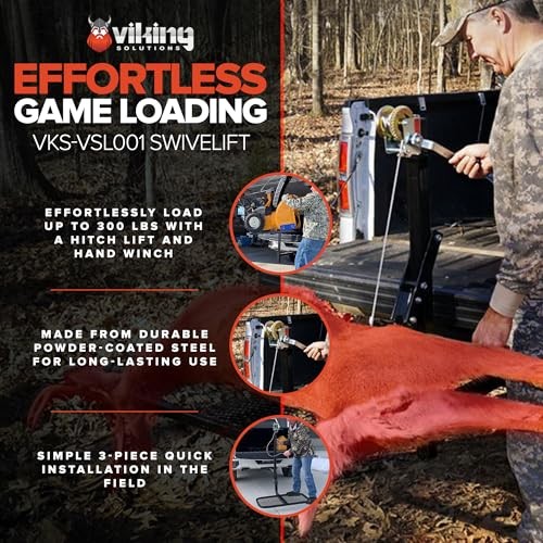 SwiveLift Durable Lightweight Foldable Easy to Use Mounted Lifting System