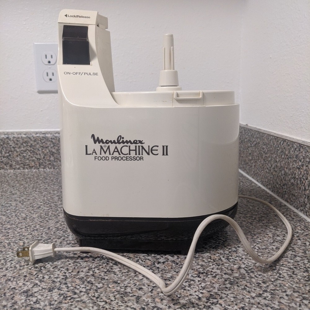 Moulinex La Machine II LM2 Food Processor Replacement Base Tested Works CRACK