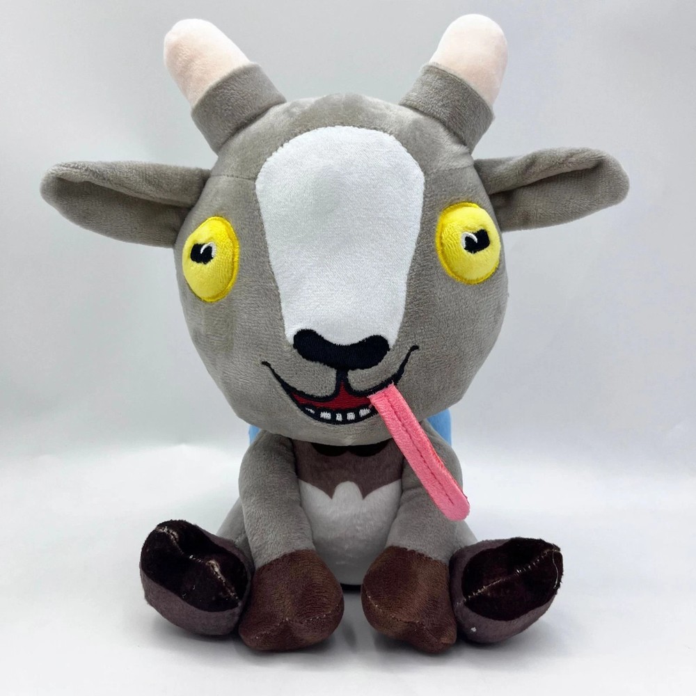 Goat Simulator Inspired Pilgor Plush Toy 9.1 Inch Soft Game Character