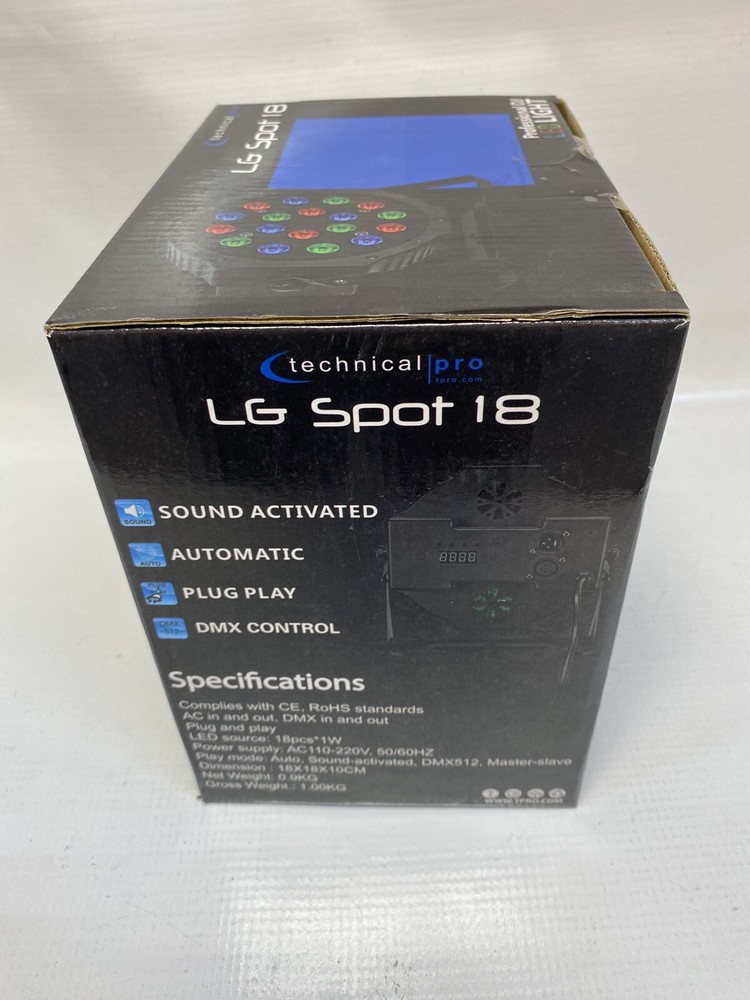 Technical Pro LG SPot 18 Professional DJ LED Light