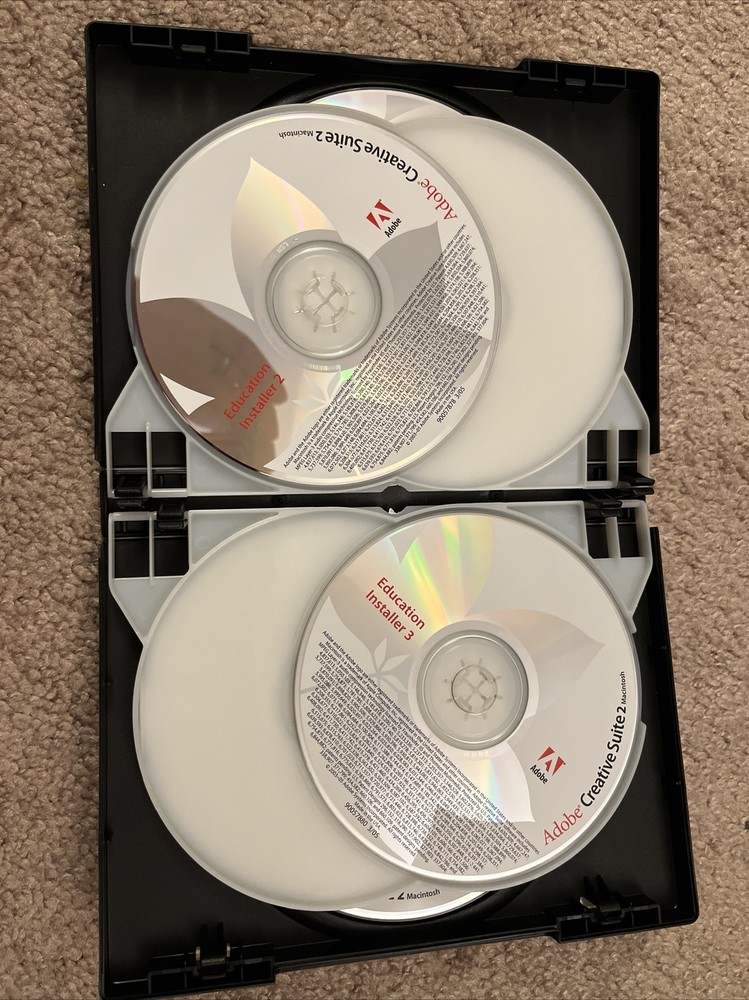 Adobe Creative Suite 2 Premium for Macintosh Mac w/ Serial Number - Complete!