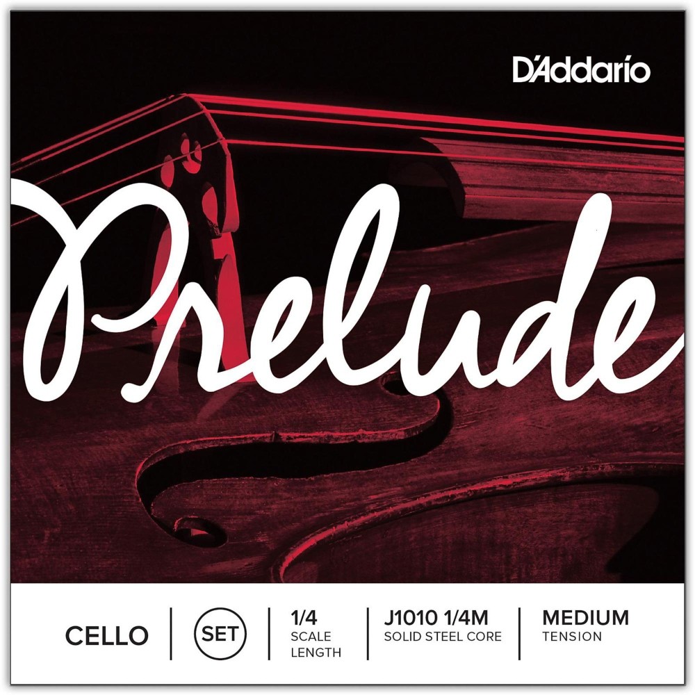 D'Addario Prelude Cello String Set 1/4 Size