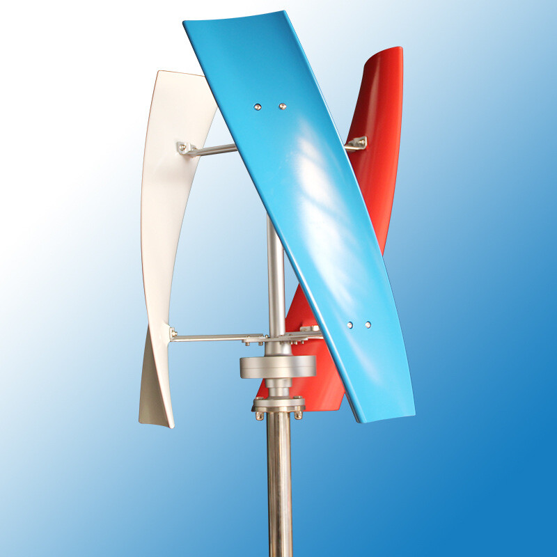 400W Wind Power Turbine Generator Vertical Wind Generator 3 Blades + Controller