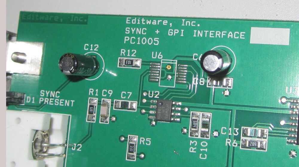 Editware PC1005 Sync + GPI Interface PCI card w/ cable