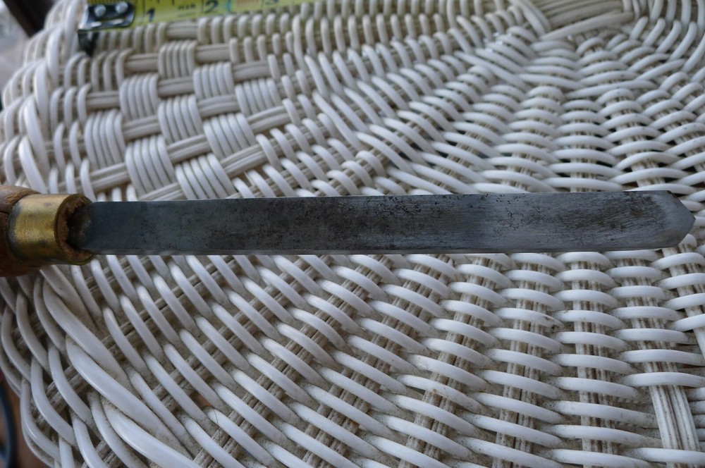 ANTIQUE W MARPLE & SONS LATHE CHISEL, SHEFFIELD