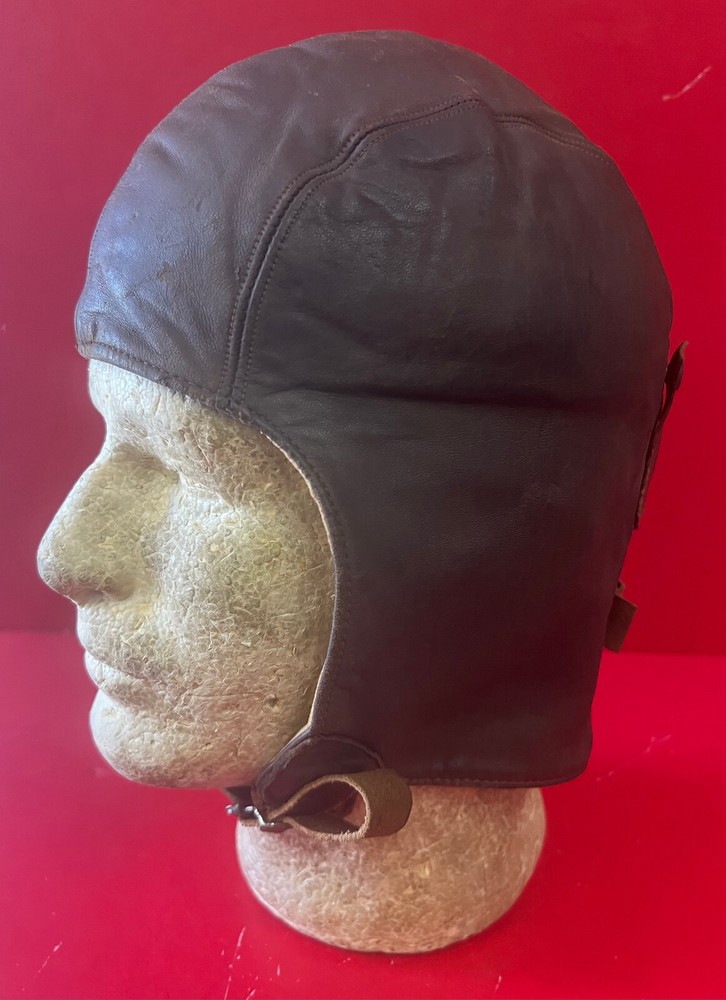 ROYAL AIR FORCE/RCAF TYPE B LEATHER FLYING HELMET