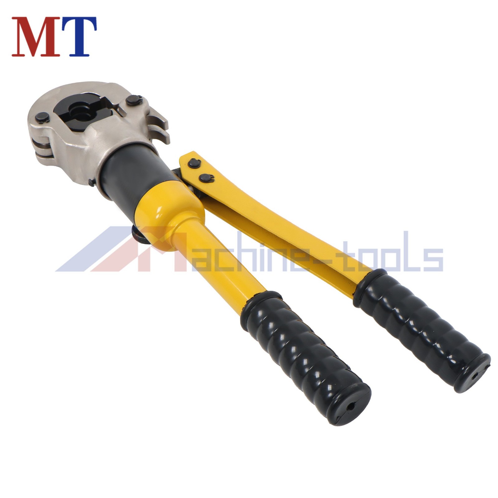 Copper Tube Fittings Crimping Tool w/ 1/2 3/4 & 1-inch Jaw Hydraulic Pipe Cutter