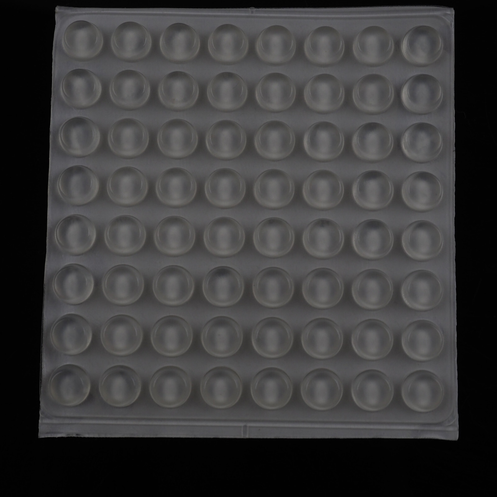 64PCS Clear Cabinet Door Circular Drawer Cylindrical Cylinder Flat Feet Bumpers