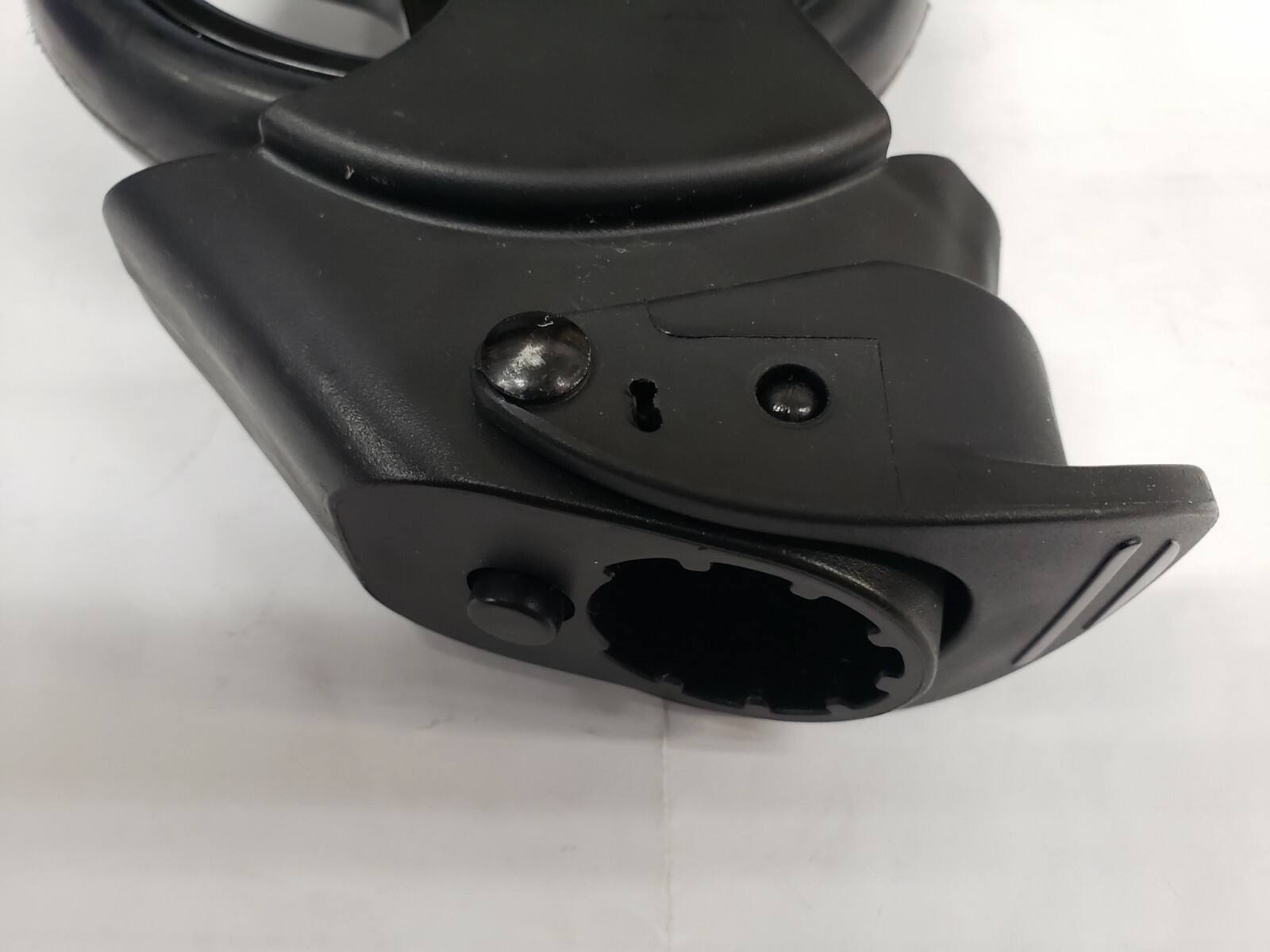 Unbranded 5-1/2" x 1" Plastic Locking Caster Wheel for 1-1/4" Splined Shaft