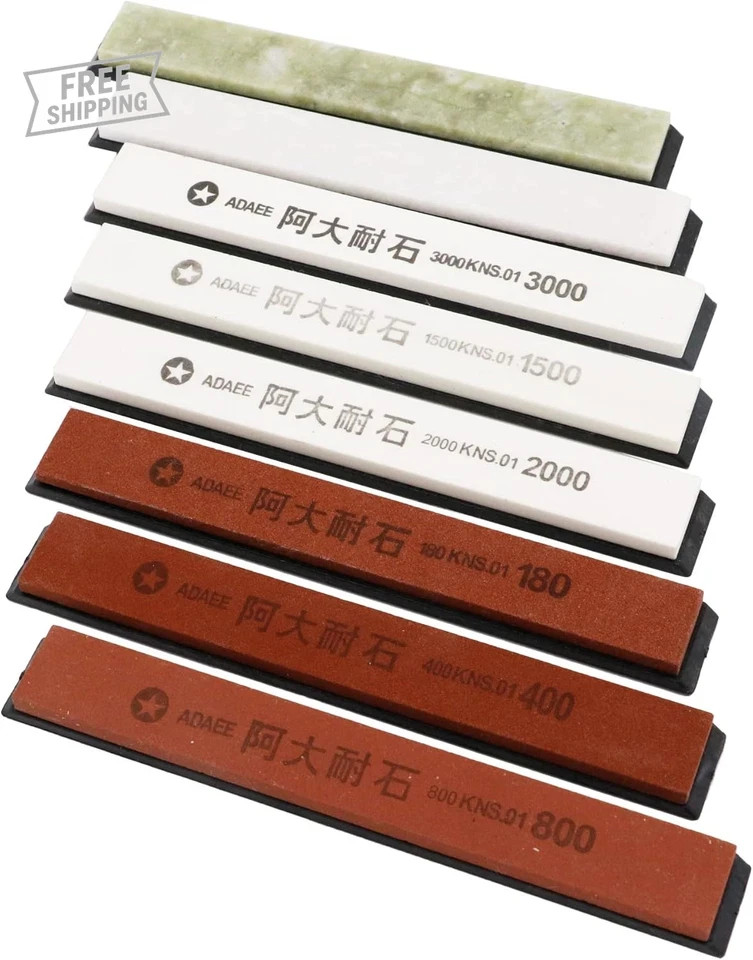 8-Piece Knife Sharpening Stone Set for RUIXIN Pro RX-008 Sharpener