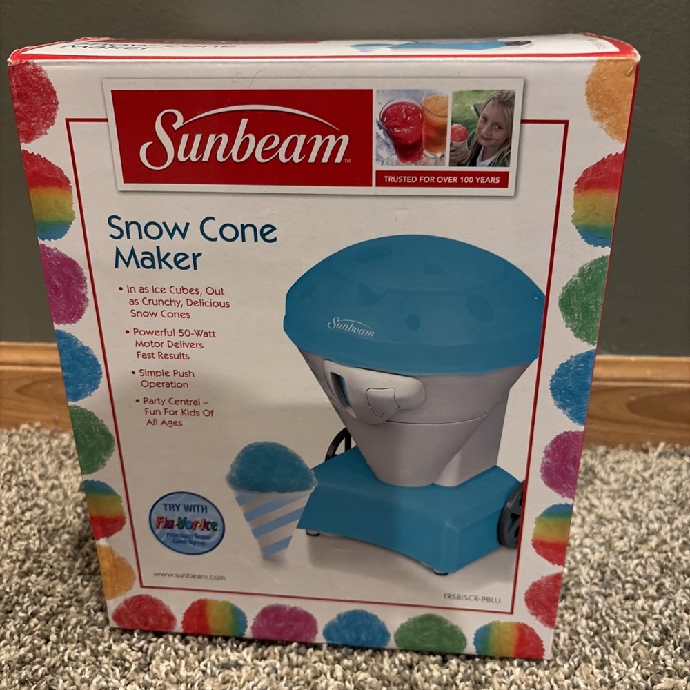 Sunbeam Snowcone Maker