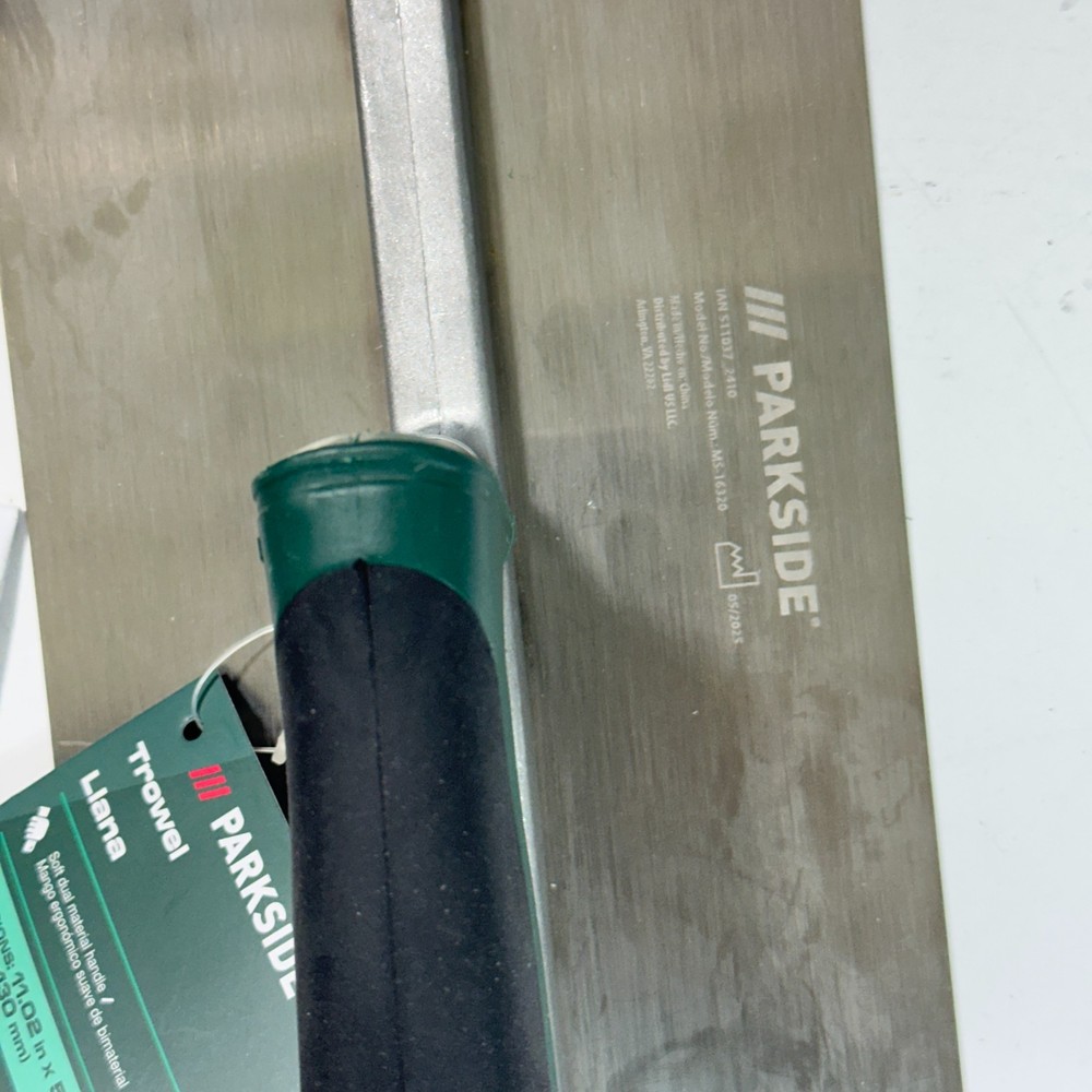 Parkside 4pc Trowel & Scraper Set - Joint Knife, Multi-Tool & Serrated Trowels