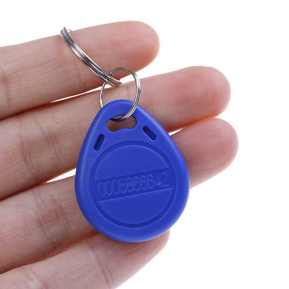 10Pack TK4100 Keychains 125KHZ RFID Proximity ID Card Token Tags Key Waterproof