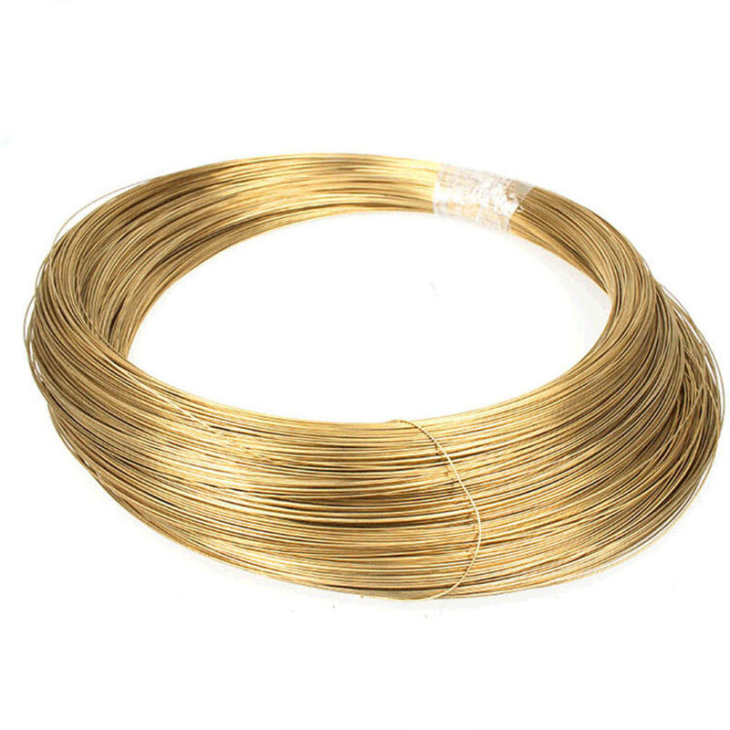Brass Round Wire Bare Unplated Ø0.3mm -Ø5mm Diameter Jewelry Making / Wire Craft