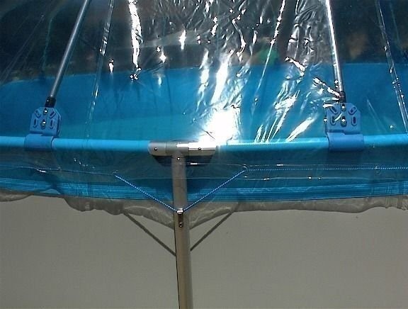 ABOVE GROUND SOFT SIDED SWIMMING POOL SOLAR SUN DOME COVER SUNDOME