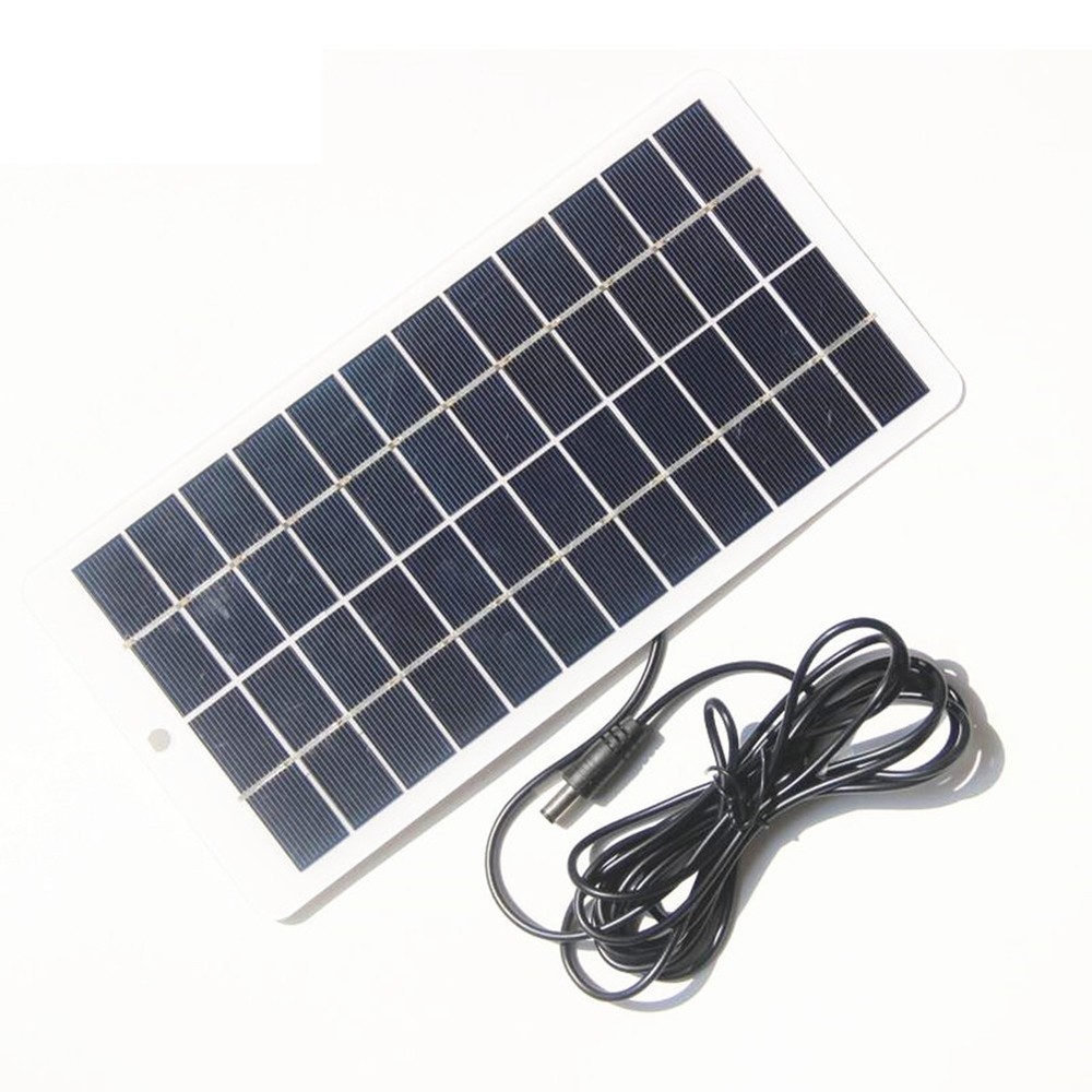 5W 12V Polycrystalline Solar Panel Designed For Outdoor For Charging Needs