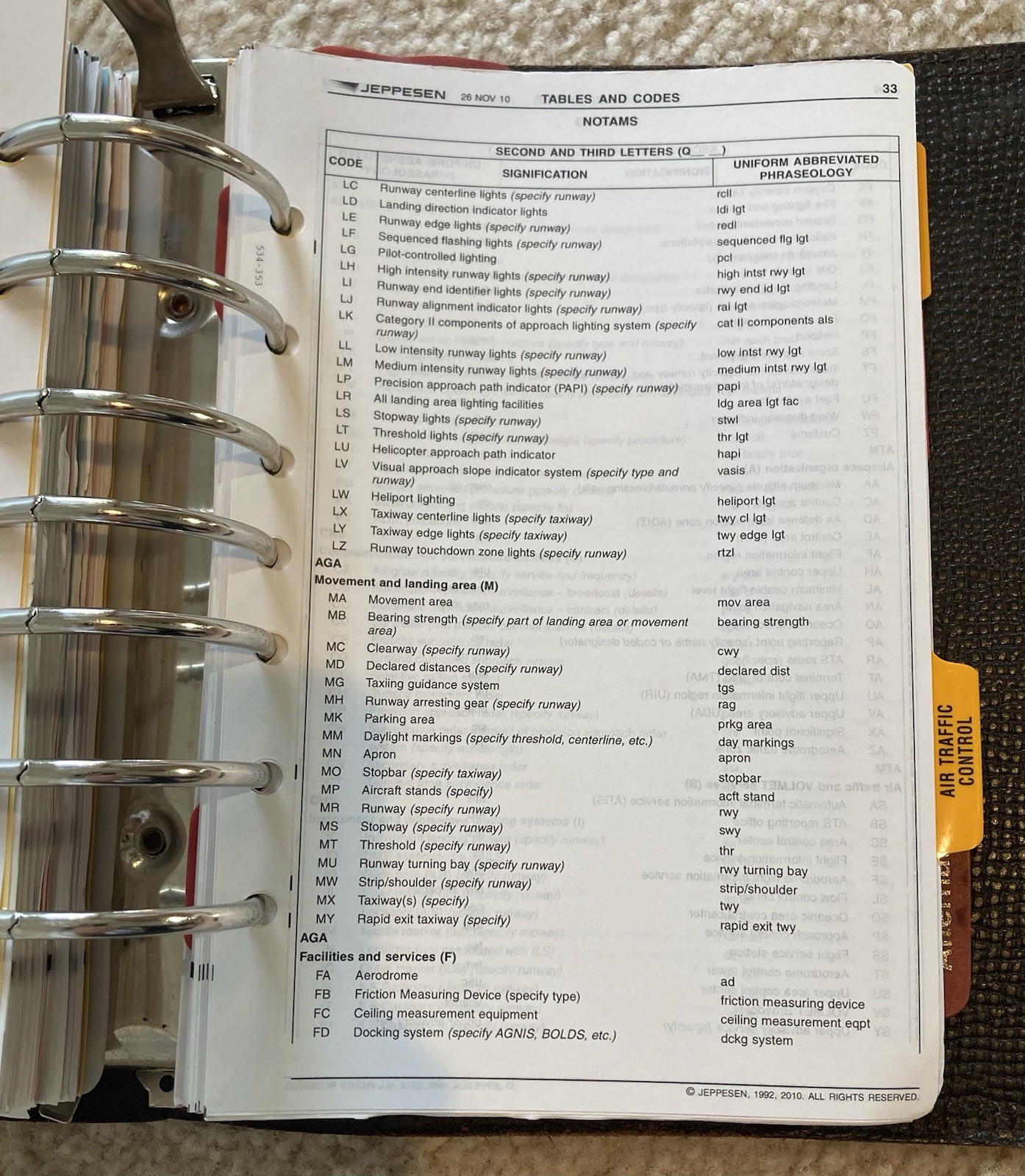 Jeppesen Aviation Vintage UNITED STATES Airway Manual Services 3 Pilot Binders
