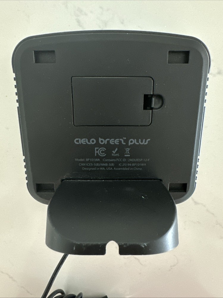 Cielo Breez Plus Smart Thermostat, Black