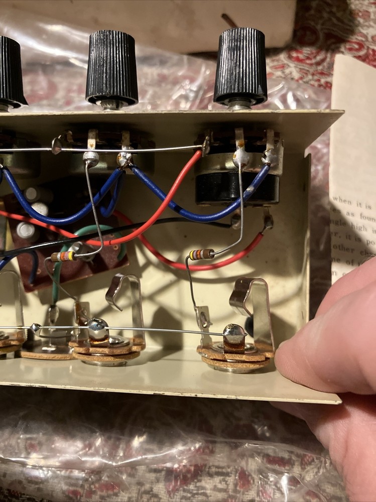 Lafayette 99-45353 Mic Mixer Preamplifier Open Box Nice