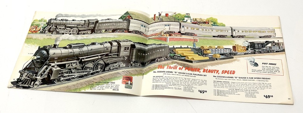 Postwar Lionel 1954 Consumer Catalog C7