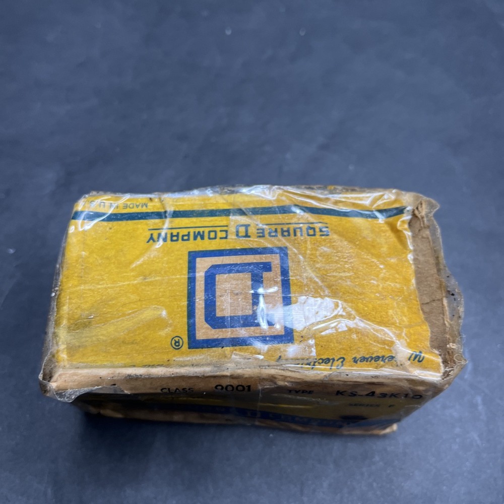 Square D Class9001 Type KS-43K10 Series F - 3-Position Selector Switch D10 Keys