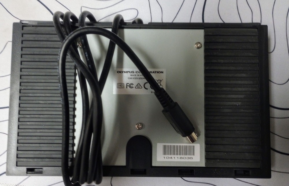 Olympus RS-27H Foot Switch Black Wired USB Serial Pedal Controller for PC Device