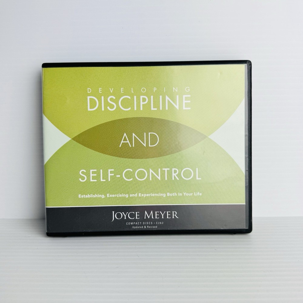 Joyce Meyer - Developing Discipline & Self-Control (CD) - 4 Disc Set
