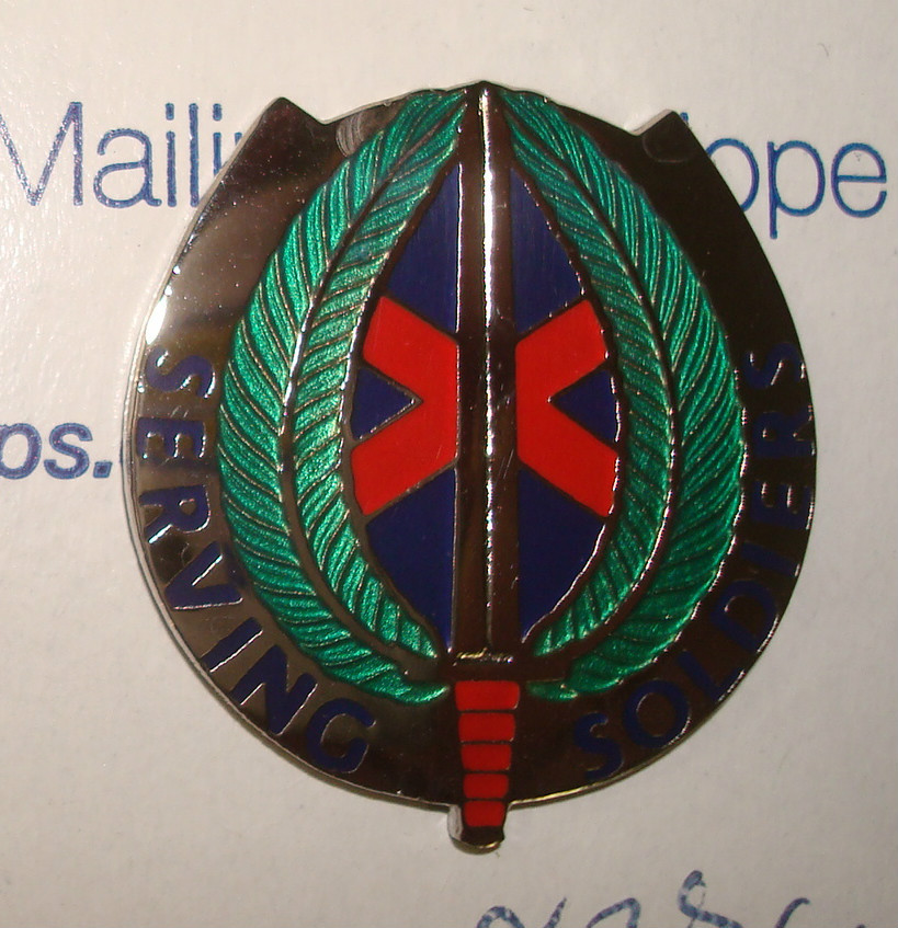UNIT CREST,DI, 10TH PERSONNEL COMMAND, S-38