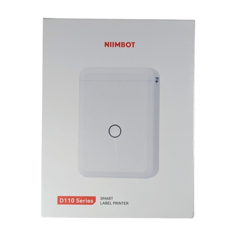 NIIMBOT D110 Wireless Thermal Label Maker Portable Bluetooth Sticker Printer
