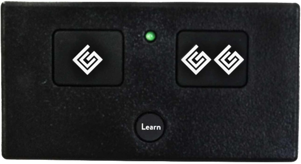 Ghost Controls Compatible 3-Button Gate Remote - Battery Status & Partymode