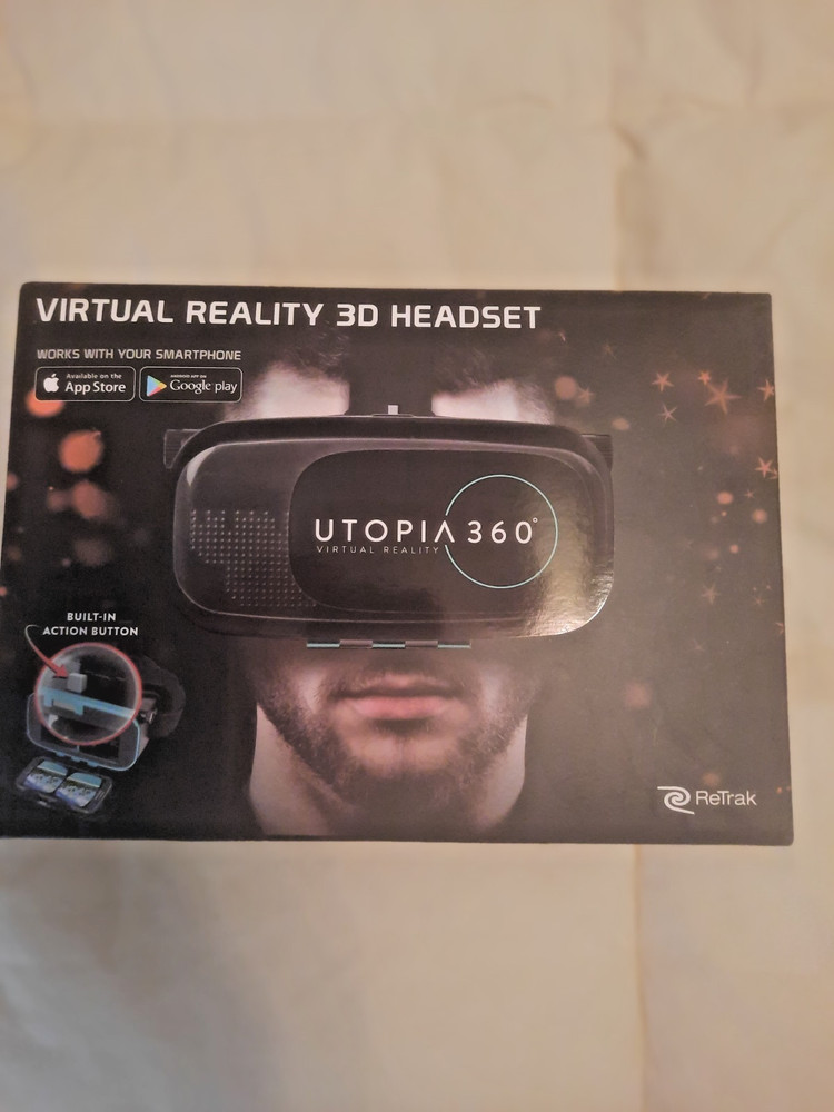 UTOPIA 360 virtual reality 3d headset