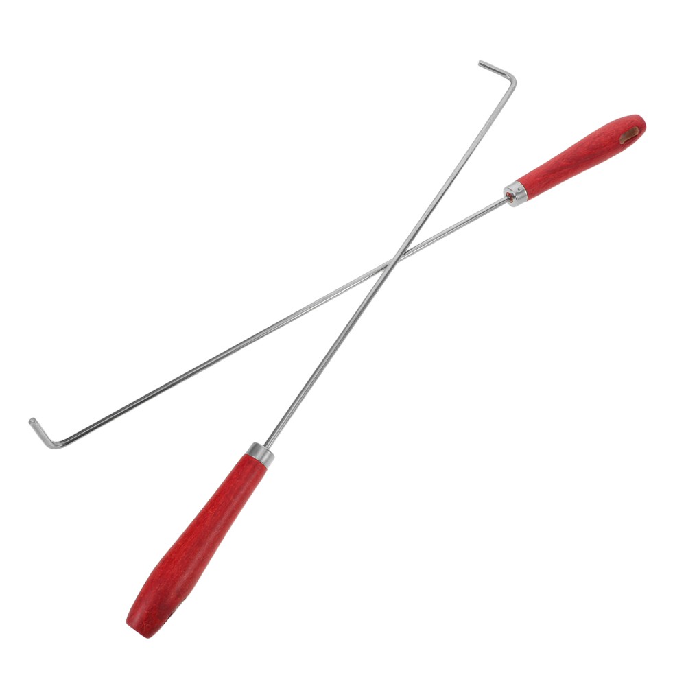 2 Pcs Fire Pit Tools Poker Stick Bonfire Campfire Accessories Kit