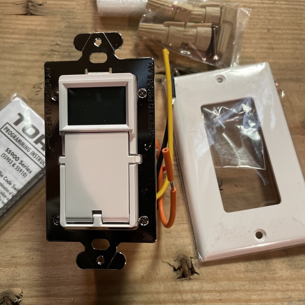 🔴Tork SS910🔴24/7 Timer In-Wall Digital The Code Time Switch 24V 50/60Hz‼️