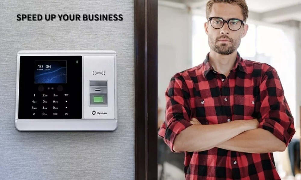 Hysoon Time Clock W/ Face and Fingerprint Recognition HY2000