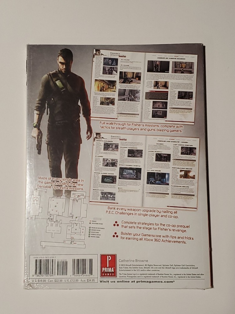 Tom Clancy's Splinter Conviction Xbox 360 Strategy Guide #1770