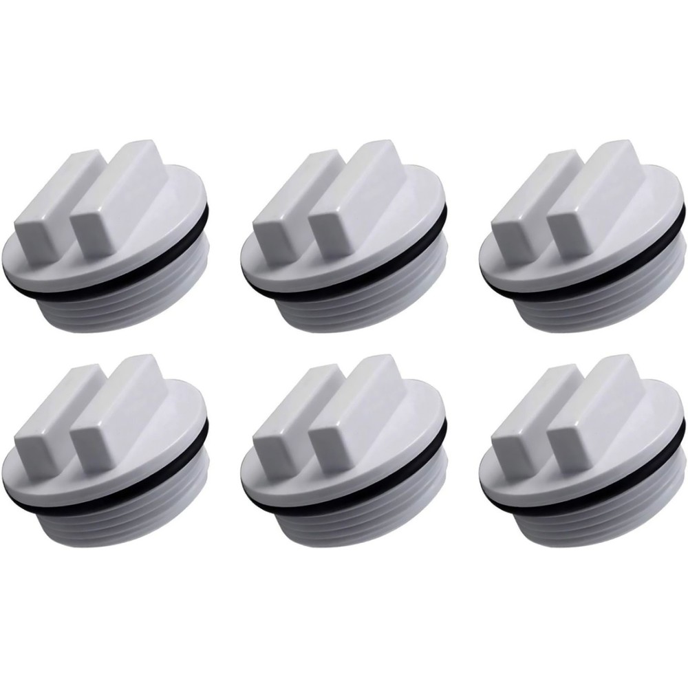 6* Pool Threaded Plugs Spa Return Line Winterizing Plug For Jandy SP1022C