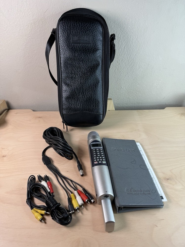 Magic Sing ii Enter Tech Karaoke Microphone Working