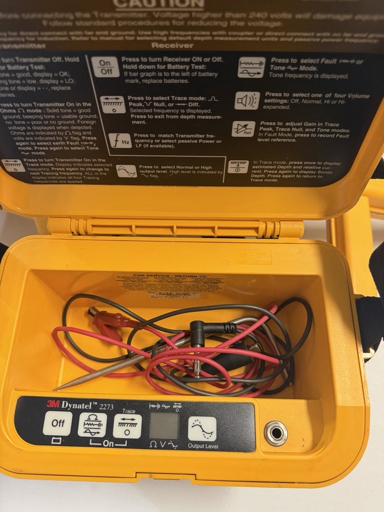 3M Dynatel 2573 Cable Locator 2273 Transmitter