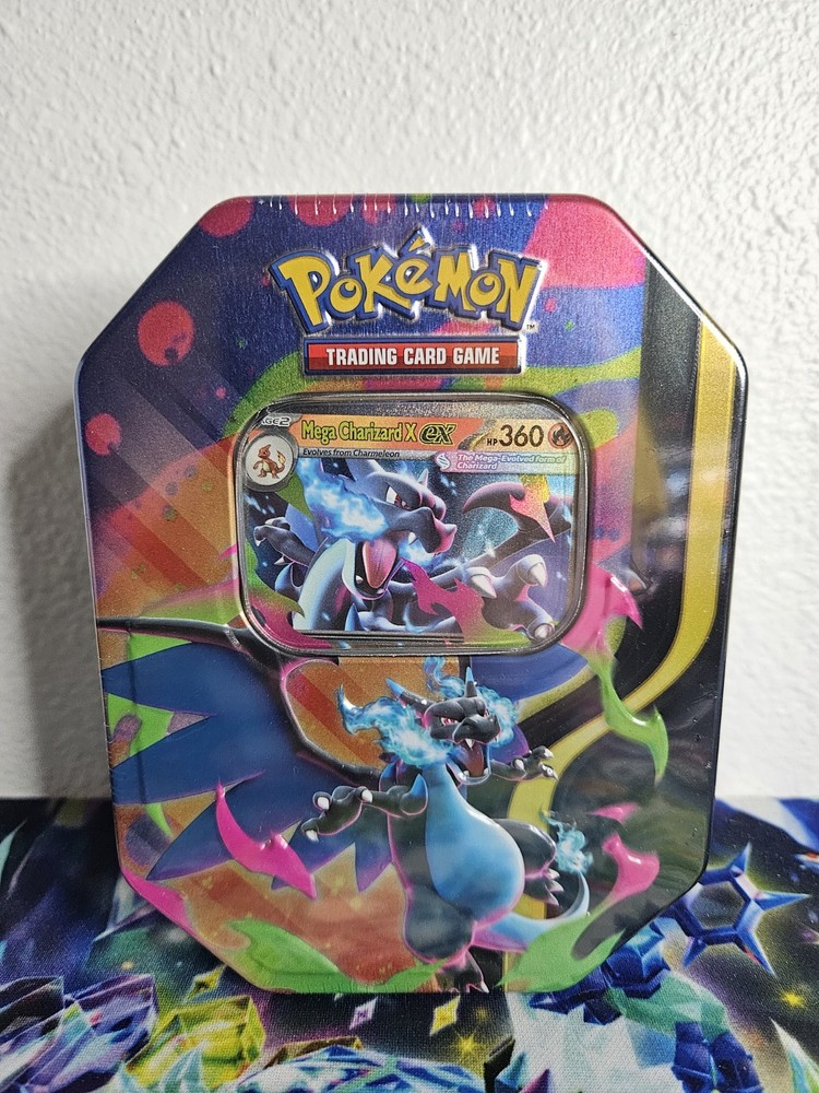 Pokémon Mega Charizard EX Tin Special Edition Mega Evolution
