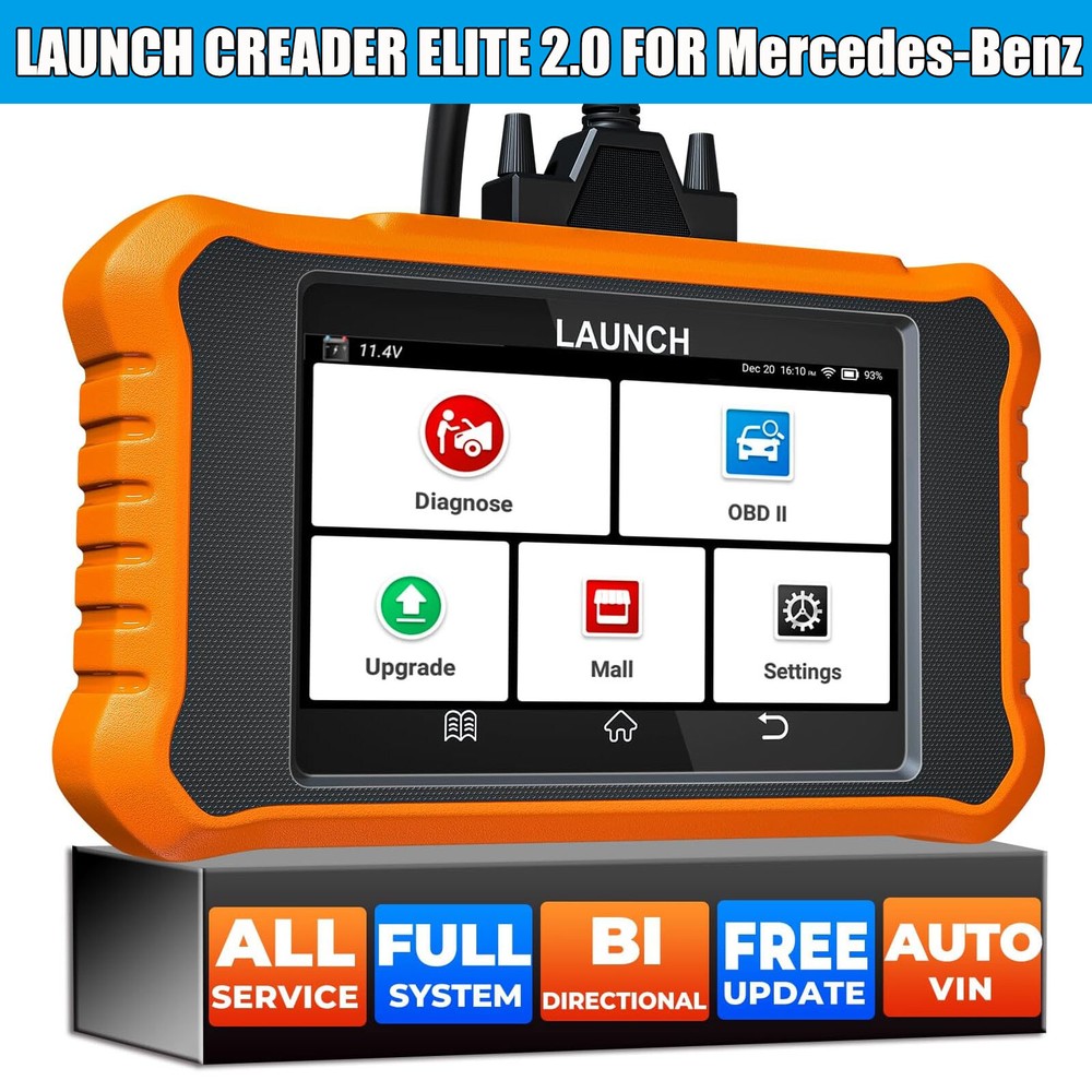 LAUNCH Creader Elite V2.0 Bidirectional OBD2 Scanner For Mercedes-Benz Sprinter