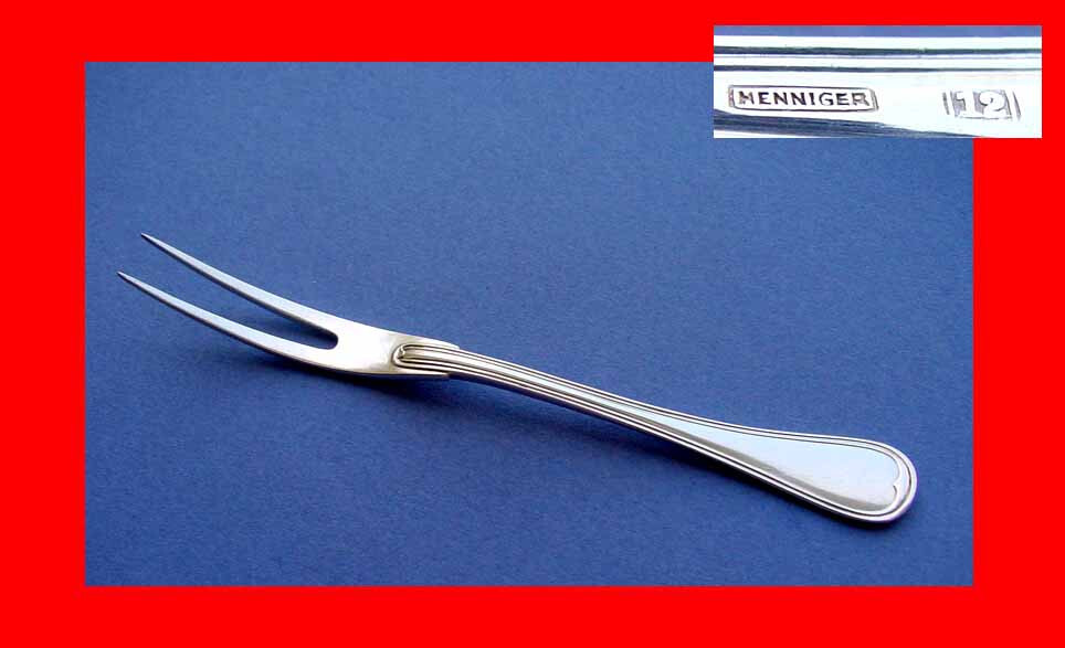 Serving Fork, Henniger, Silver Plated B28