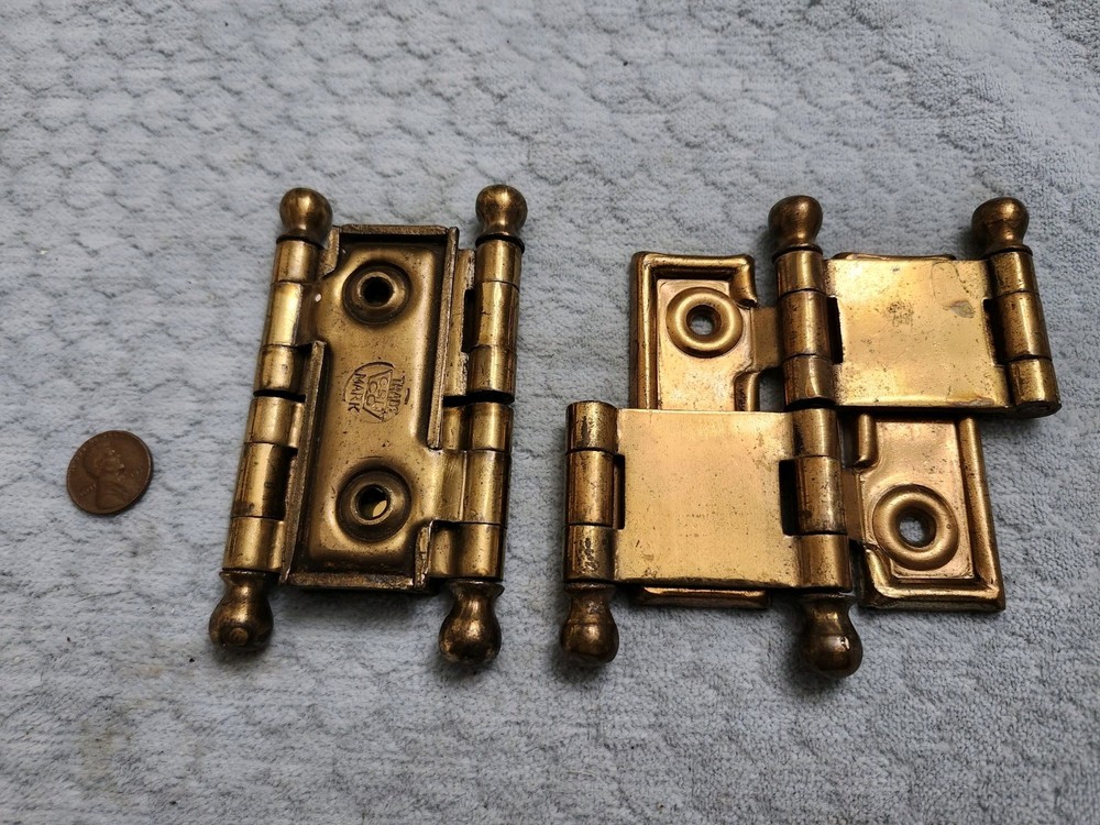 Ball Top Bifold Hinges NOS