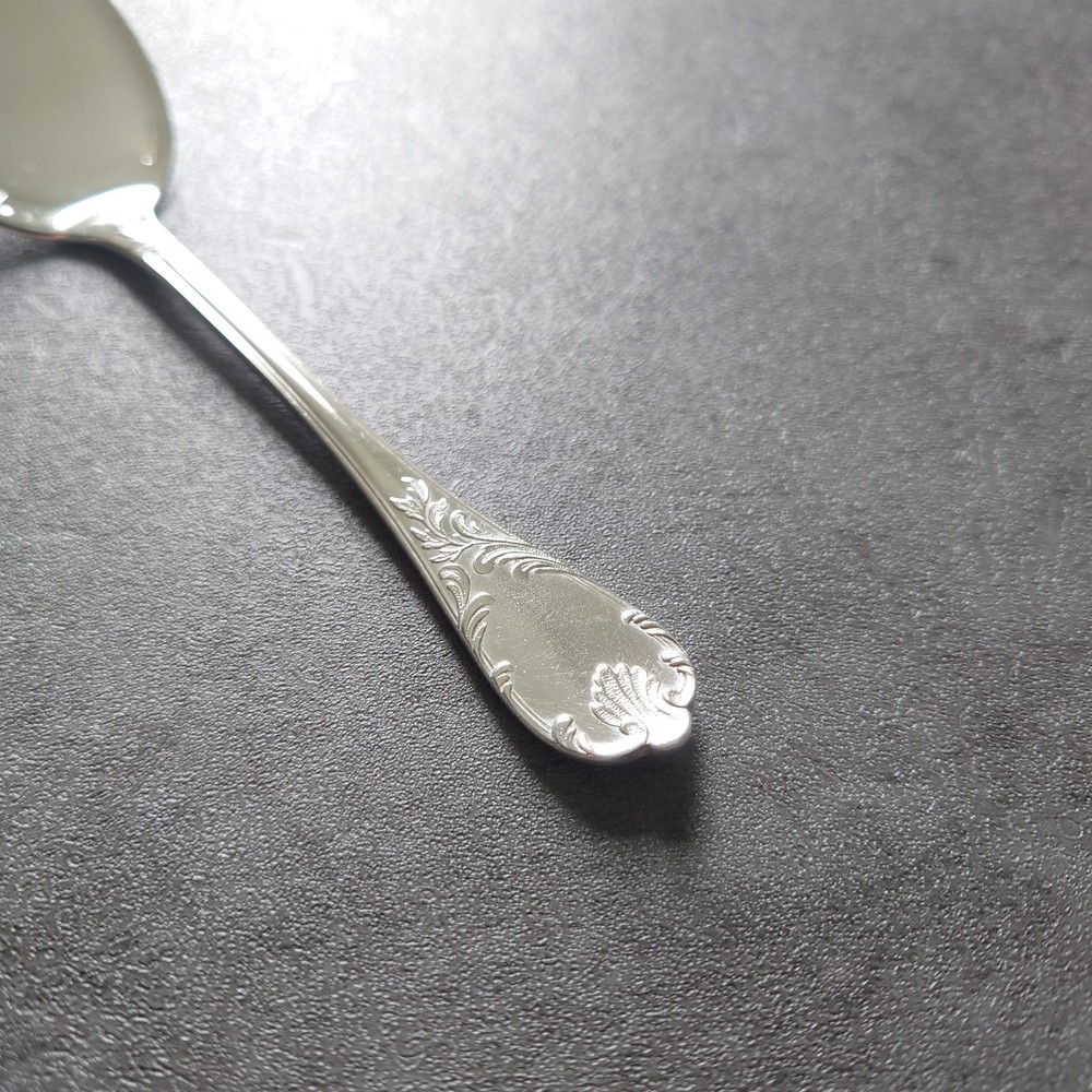 Christofle Marly 1pcs Silverplate Flatware Icecream Spoon Excellent