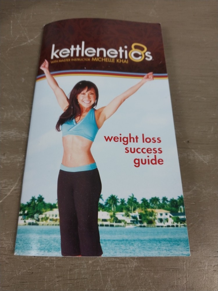 Kettlebell 4Lb Kettlenetics Slim & Tone Workout DVD/ Program Michelle Kai