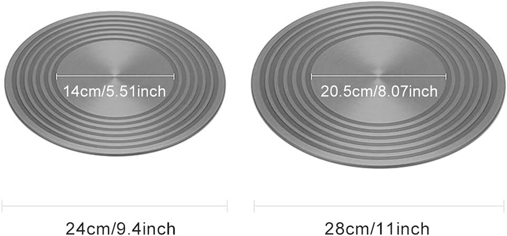 Heat Diffuser 9/11Inch Aluminum Induction Diffuser Plate,Reducer Flame Guard Sim