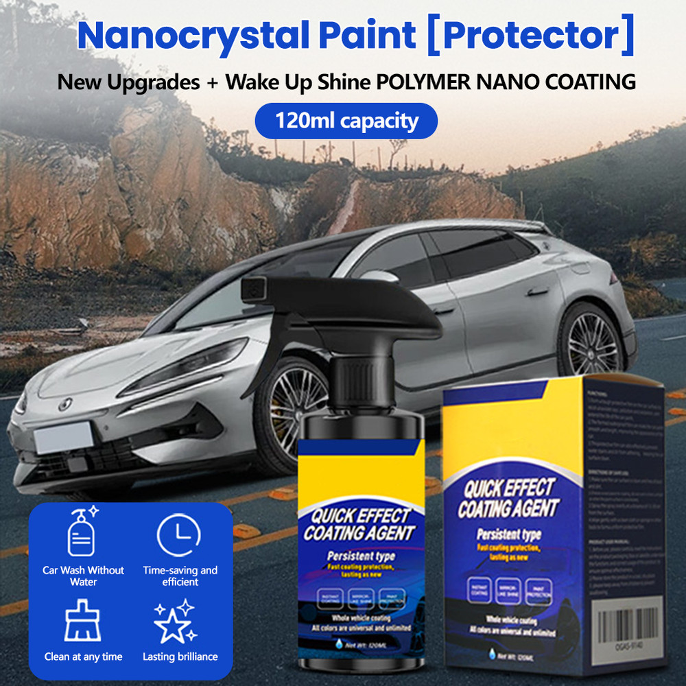 Multi-Functional Coating Renewal Agent 3 in 1 Ceramic Car Coating Agent Spray