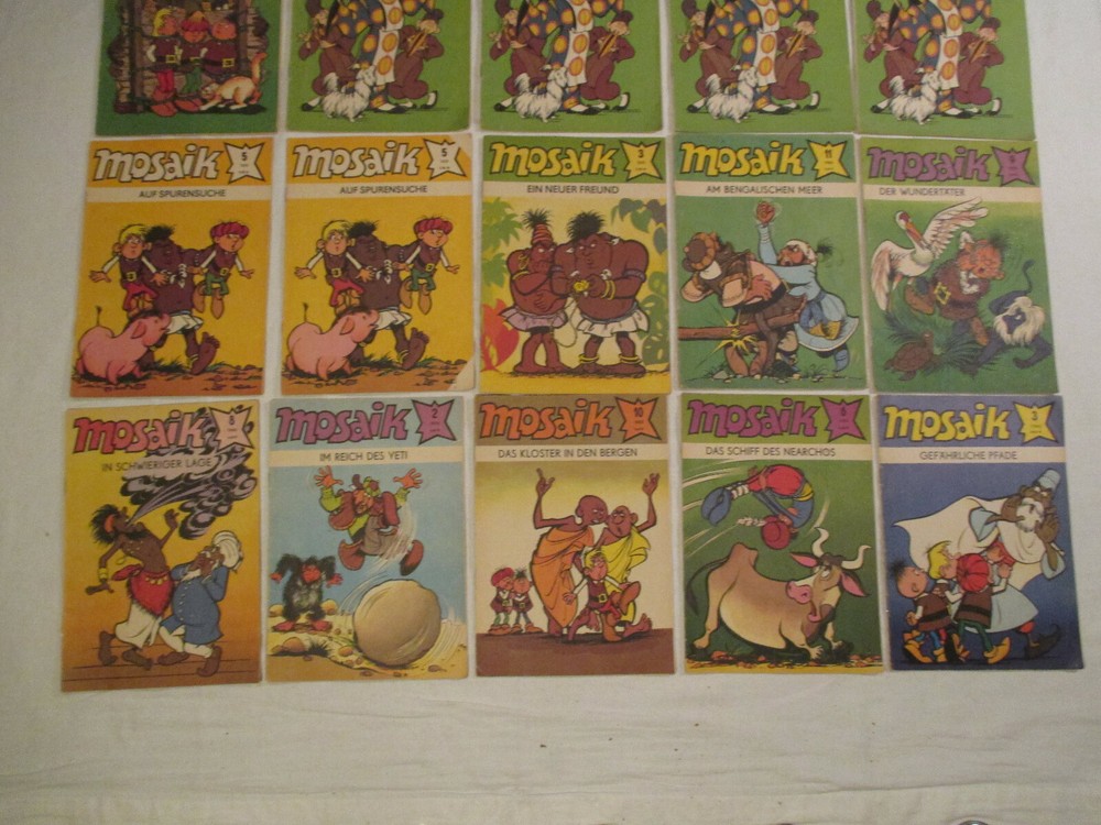Mosaic GDR Comics Convolution 80s 59 Pieces