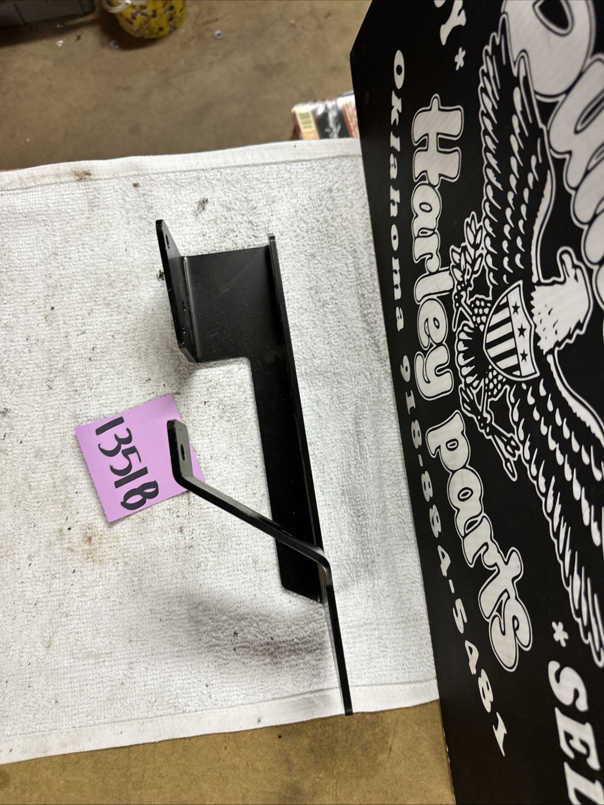 Harley Sportster Vance & And Hines Exhaust Muffler Pipe Bracket Mount Sportster