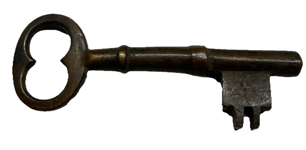 Antique Skeleton Solid Door Key Mortice Lock 2.75”