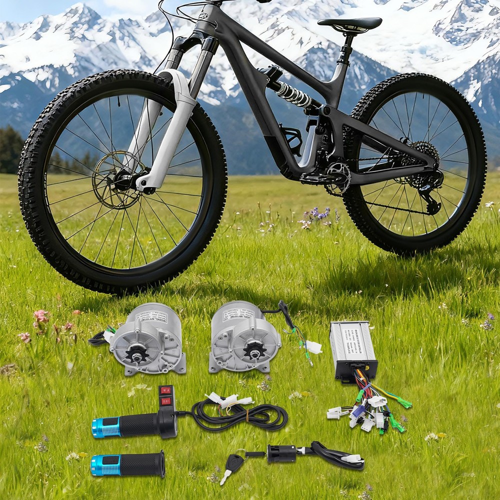 500W Electric Conversion Kit Electric Motor Controller W/ Reverse Throttle ﻿US